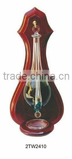 Wooden Weather Station/Hanging Weather Glass/Love Meter/Hand Boiler
