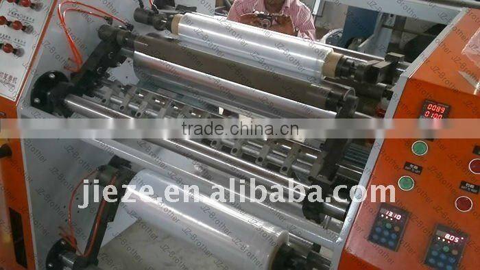 JZ-550F stretch film rewinder and semi-auto stretch film rewinder