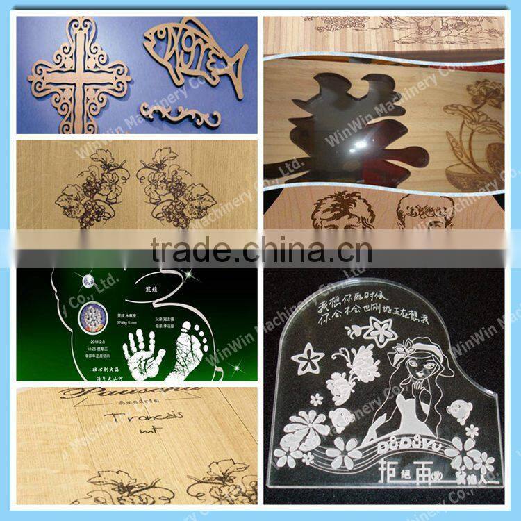 CNC Manufacturing (600*400mm) LM6040E Small Laser Cutting Machine Price