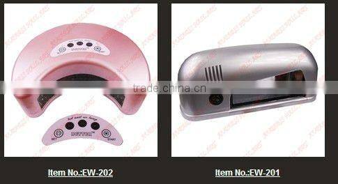 Led nail uv lamp for dryer Pink UV Lamp 36W 110V Gel Curing Nail Art (EU Plug) with 4pcs 365nm UV Bulb 80814a