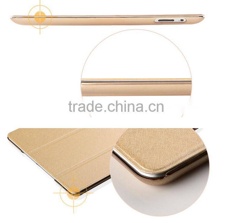Cheap Price Pad Leather Case With Multi Angels View Tablet Case For iPad 2/3/4