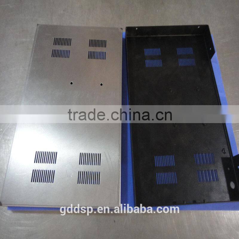 Dongguan quality factory stamped bended sheet metal box cover