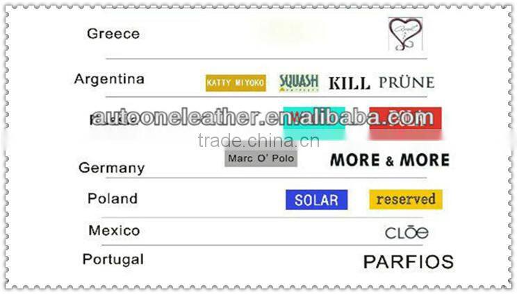 factory price high quality gitter leather for shoes, brand bag A1501