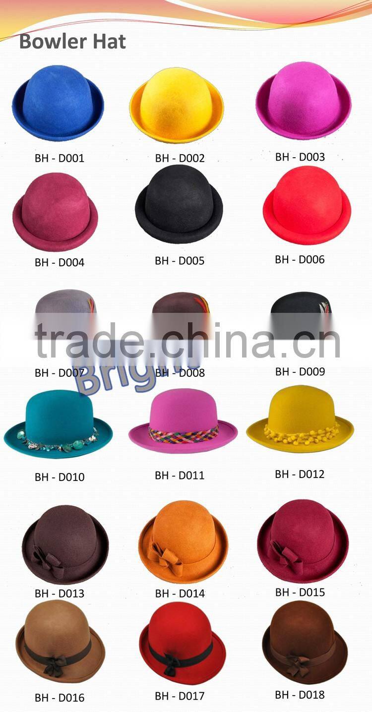 Wool Felt Bavarian Style Hat