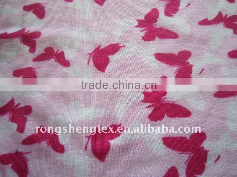 Printed rib comfortable soft