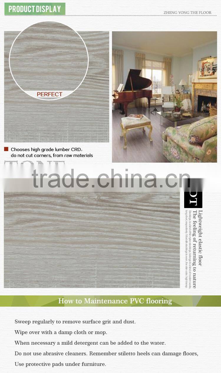 EIR PVC Flooring, LVT,Plastic Floor 3.0mm 4.0mm 4.5mm 5.0mm