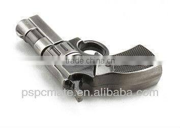 Metal pistol model USB 2.0 Enough 8GB Memory Stick Flash pen Drive