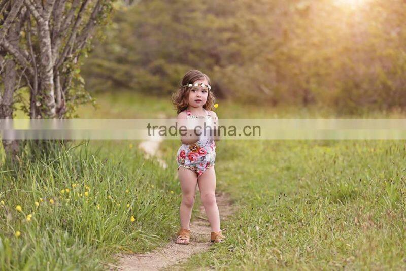 Good quality but cheap price Boho Chic Halter Bubble Romper - Daisy Days