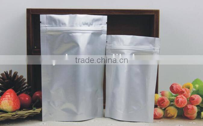 6x9.5x3 - 4.0 mils Mylar Zip Lock Stand Up Bags Aluminum Foil Pouch by Adan