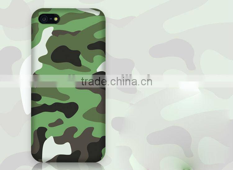 Camo print hard Mobile Phone Case cover for iphone 5c