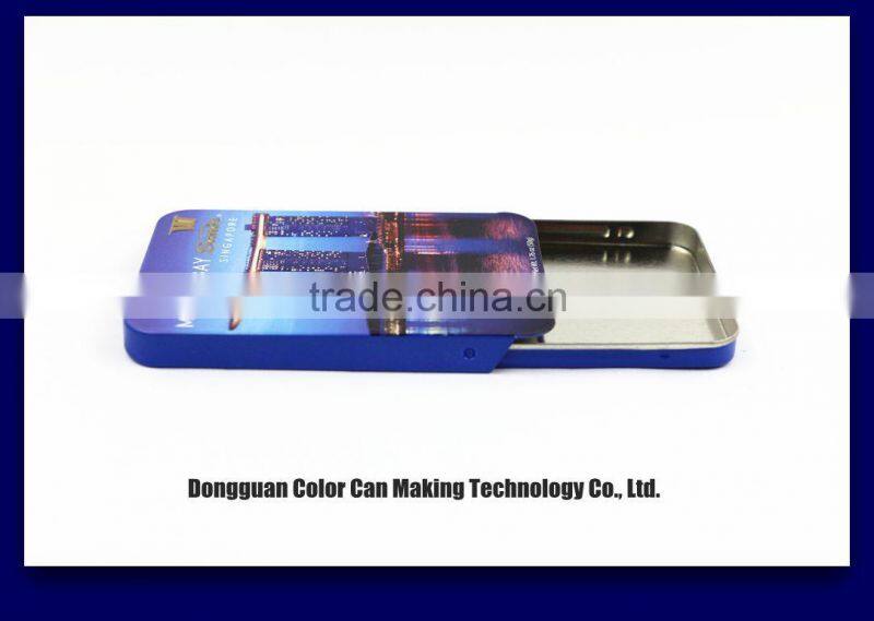 Beautiful card case tin case wholesale