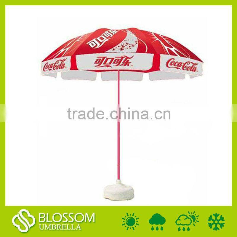 coca red cola outdoor beach umbrella ,beach umbrella factory