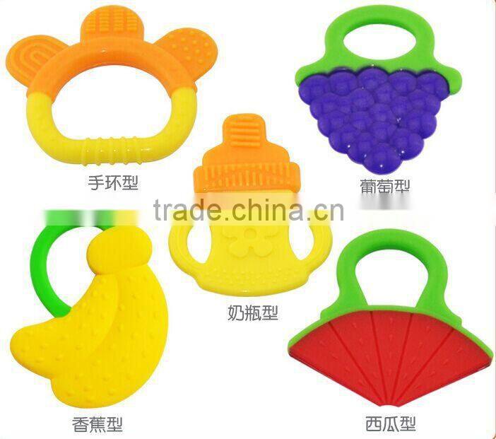 China Manufacturer silicone baby teether bpa free
