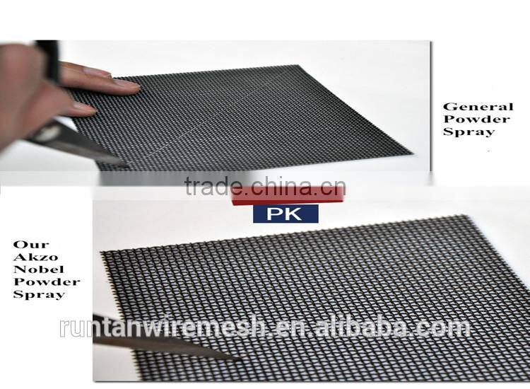 powder coated rolls of 304 stainless steel safety window screen