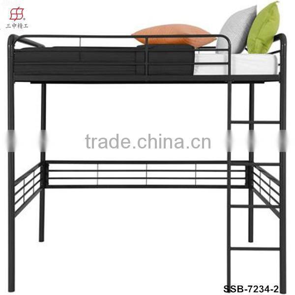 home use cheap adult loft bunk bed,loft bed with desk ,ladder for loft bed
