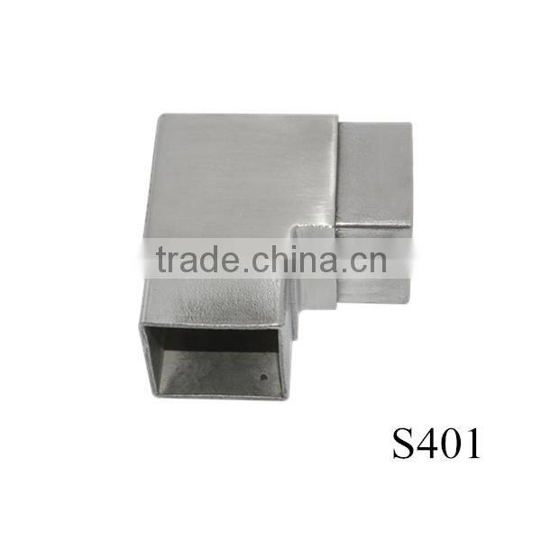 stainless steel 4 way square tube connector 40mm