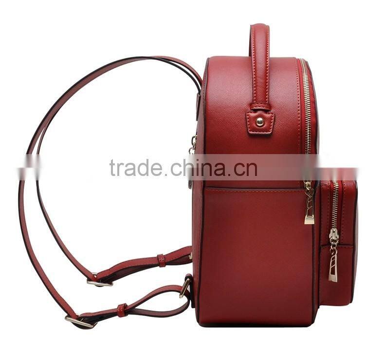 high quality leather backpack bag women with best choice
