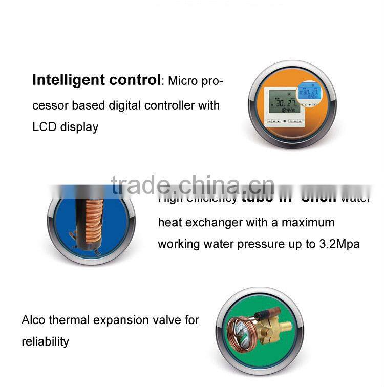 Air to water high temperature heat pump up to 80'C