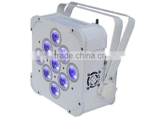 battery powered dmx led par can light