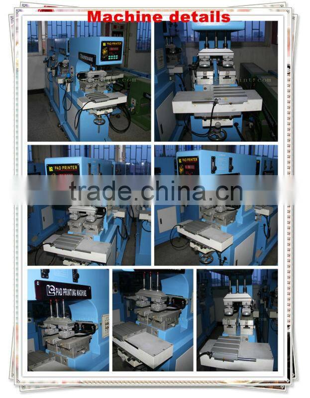 Double head Ink Cup pad printing machine LC-PM1-200/2T