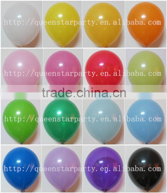 Latex balloons party balloons standard / pastel color