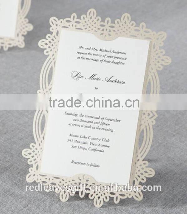 Best price handmade english writings birthday invitation cards design
