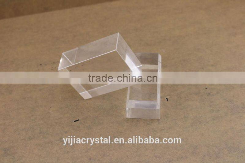 yijia crystal glass blank noted cube