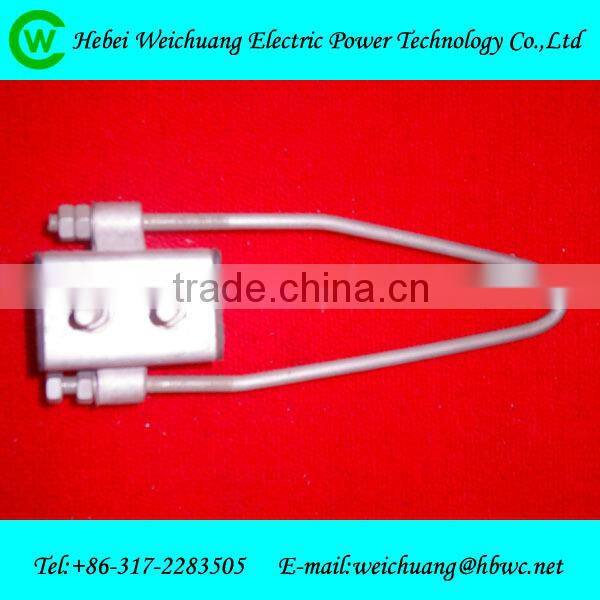 aerial strain clamp /aluminum alloy strain clamp/dead end strain clamp
