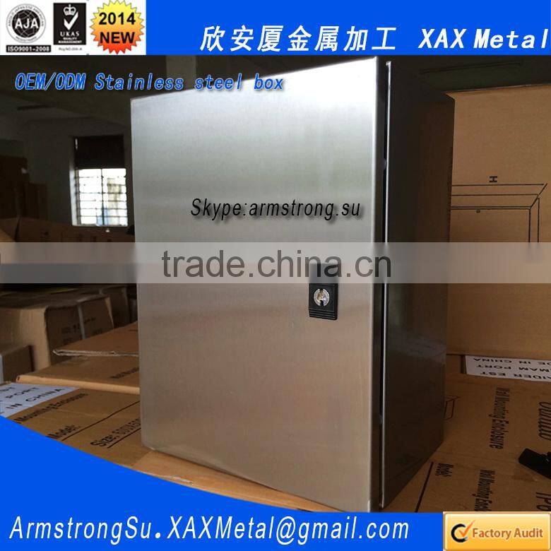 XAX85DB XAX lift wheel removable side panel adjustable rack 304 316 ss304 ss316 sus304 sus316 3 phase distribution panel box