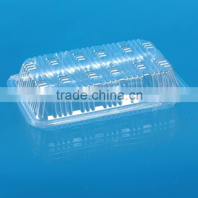 Custom Disposable Clear Plastic Cake Packaging Box
