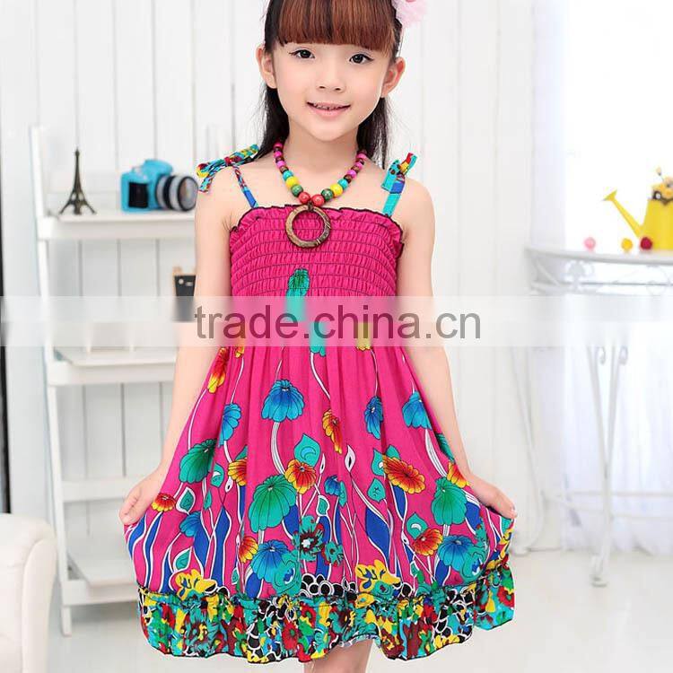 Wholesale custom new design kids dress and fashion kids girls dresses or beach flower girl dresses with low prices