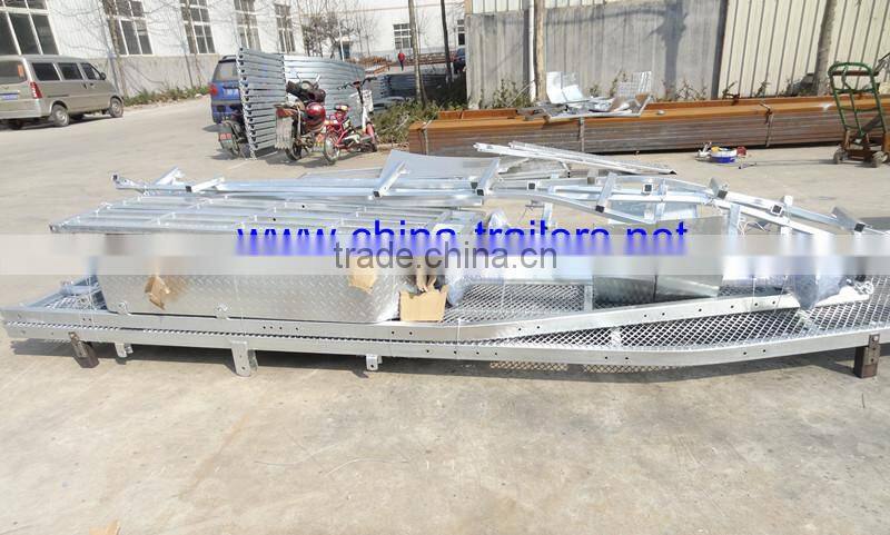 Mini Skid Steer Loader Trailer with Brake