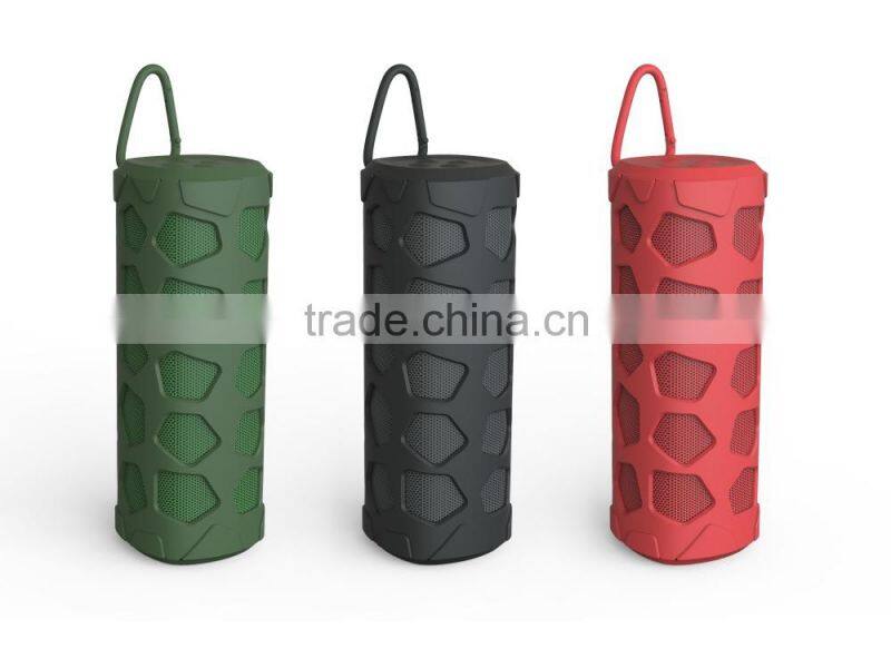 Factory direct sale portable outdoor stereo music bicycle bluetooth speaker
