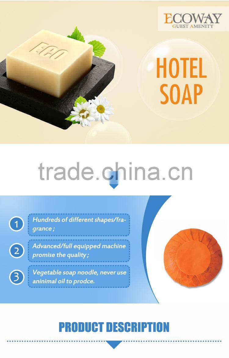 China hot sale hotel handmade soap