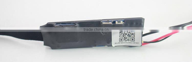 2700mAh long working time 1080P/720P/480P flexible hidden video camera