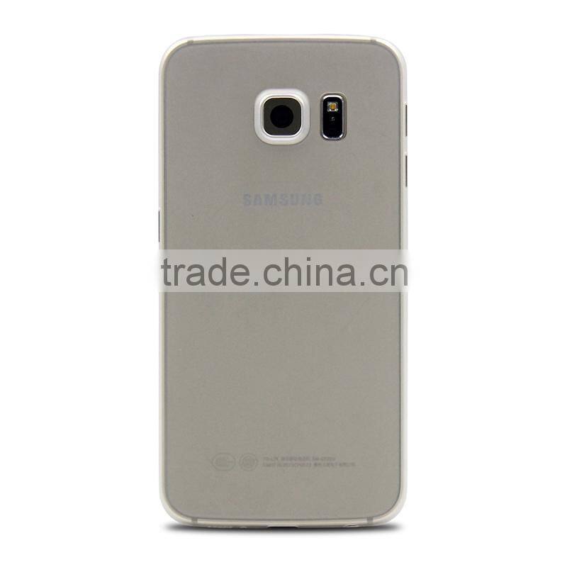 Transparent TPU 5.1 inch for samsung S6 phone case, slim mobile phone case for samsung galaxy S6, fit for galaxy S6 case