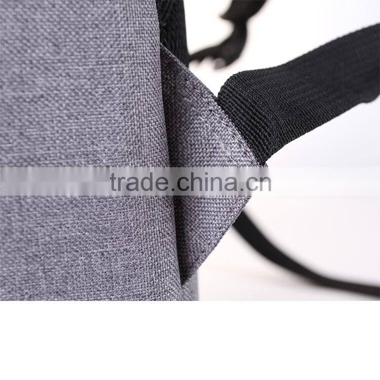 Fashion backpack wholesale high school students laptop backpacks canvas rucksack