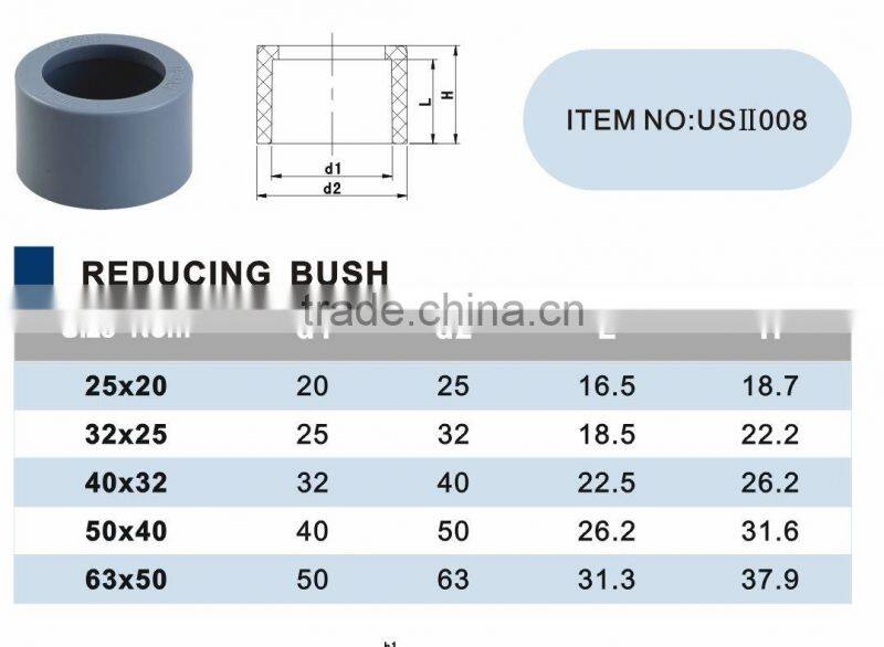 ERA Reducing Bushing(PVC Pressure Fittings Type II)