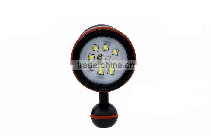 HI-MAX cree headlamp 5000 lumens 8*XM-L2 LEDs, 2*XPE red LED, 2*UV LED diving photography UV torch