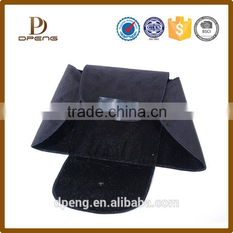 High quality custom jewelry pouch travel velvet jewelry bag