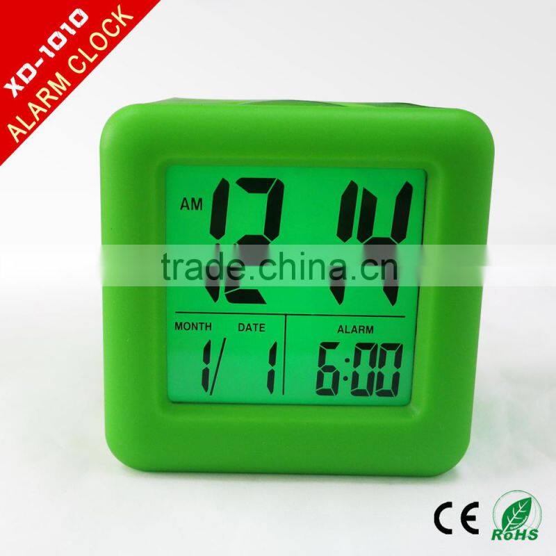 cheap novelty plastic kids alarm clock