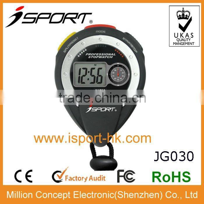 1/100 precision promotional digital stopwatch JG030