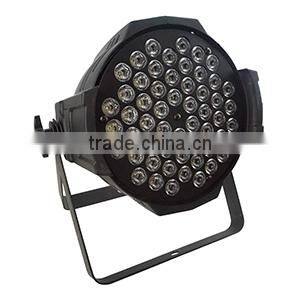 Wedding DMX 512 54PCS 3W RGBW LED Par Aluminum Light With 100000 Hours Long Life