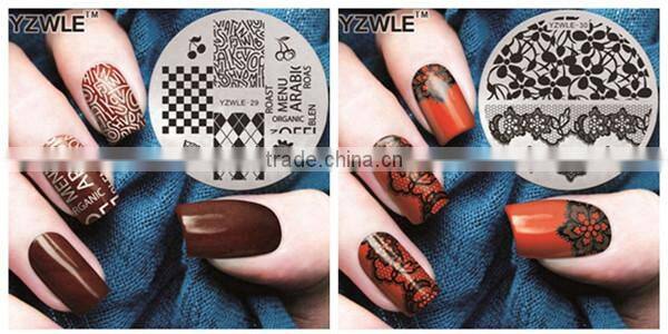 Fashion Summer hot new design DIY nail polish print image plate