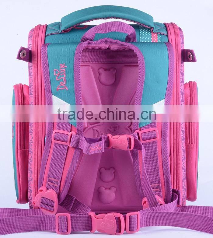 Primary kids cartoon school backpack child girls school bag