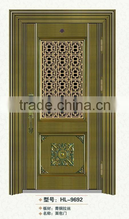 Residential decorative steel doors designs bread door