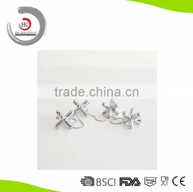 2015 New Products Trivet, extendable, "TRIPOD" Trivet with adjustable elements in chrome-plated zamak