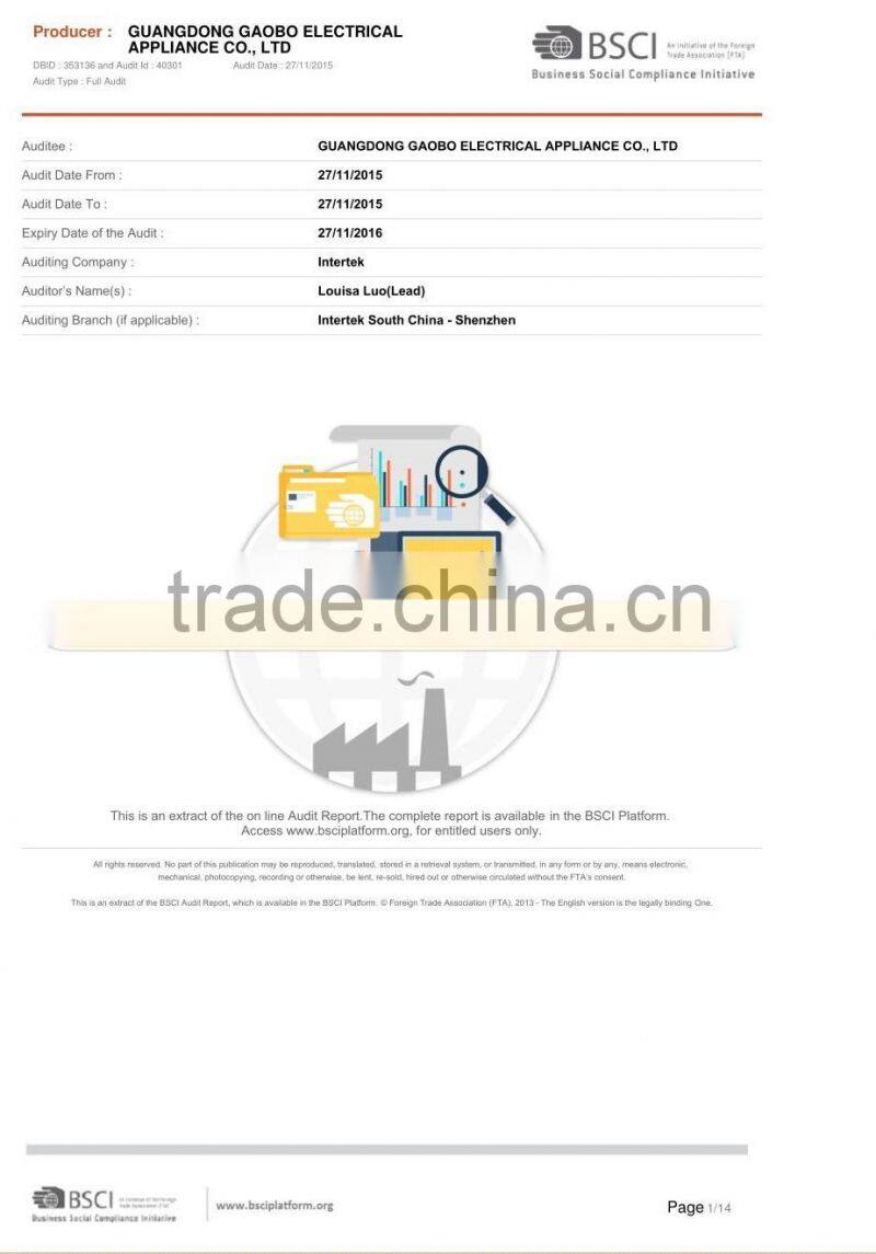 Electric Rice Cooker CE CB RoHS approval Electric Cooker