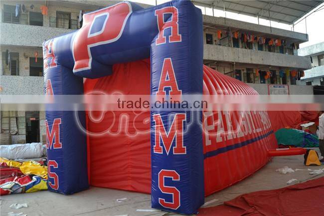 High quality inflatable football tunnel, inflatable tunnel, inflatable sports tunnel