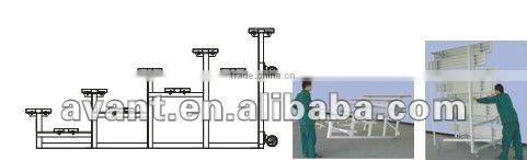 Simple fixed ango bleacher for school use